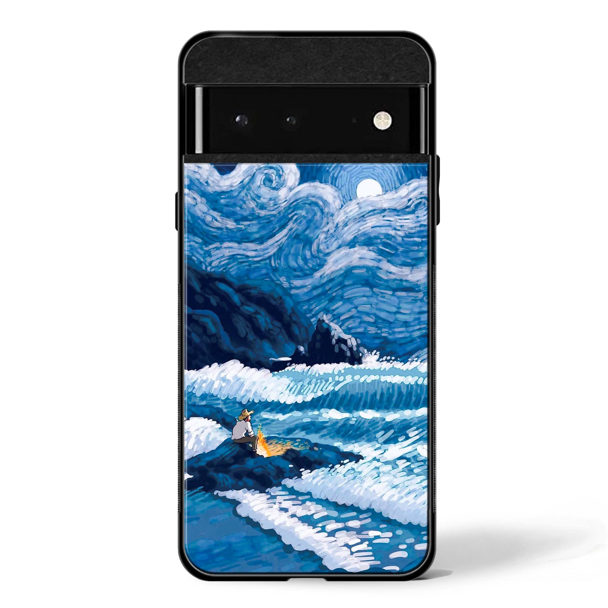 Van Gogh Art Google Pixel Glass Phone Case