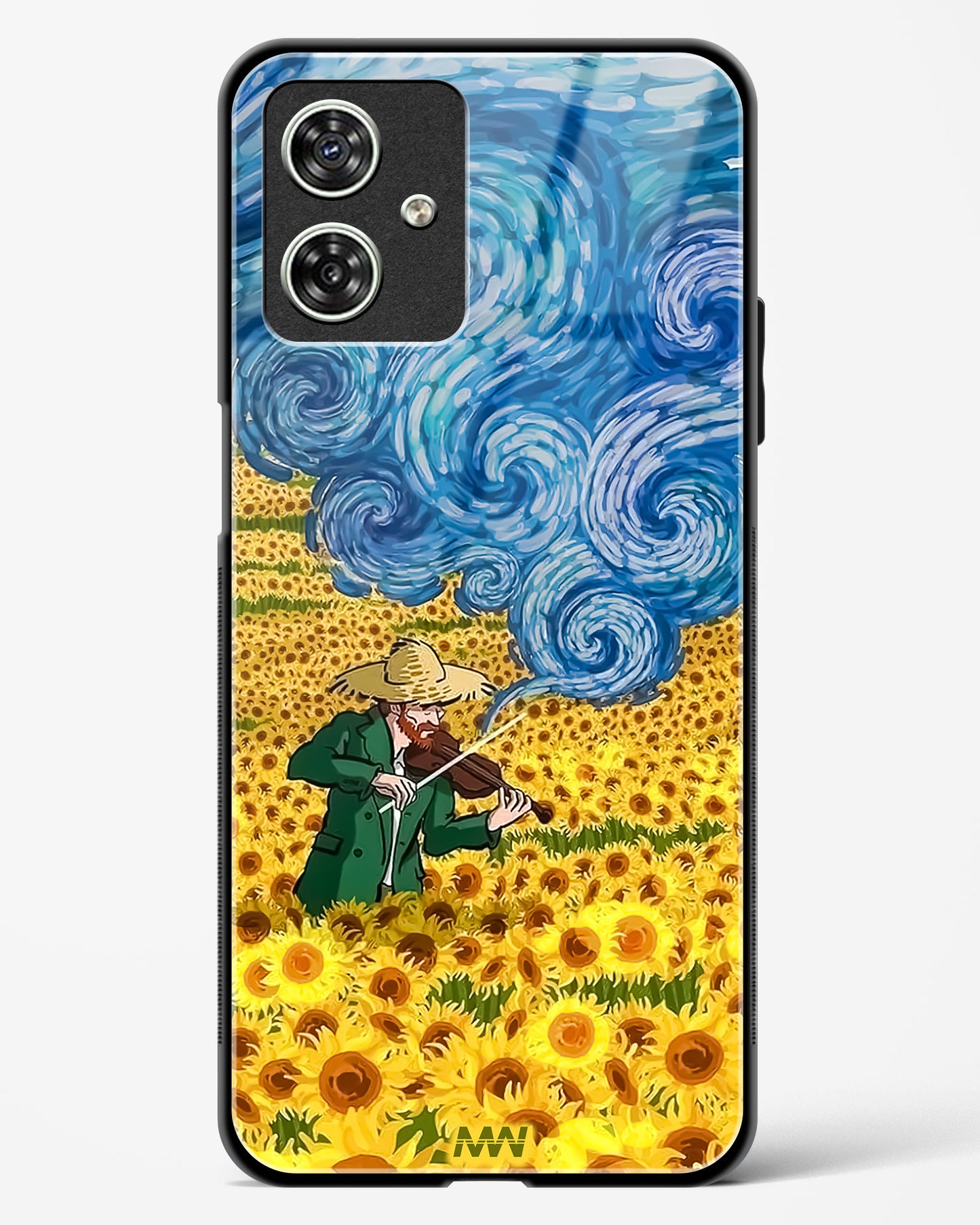 Van Gogh Blossom Art Glass Phone Case-Moto G64 5G