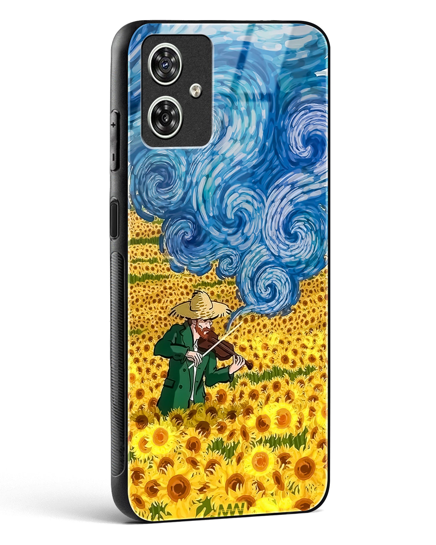 Van Gogh Blossom Art Glass Phone Case-Moto G64 5G