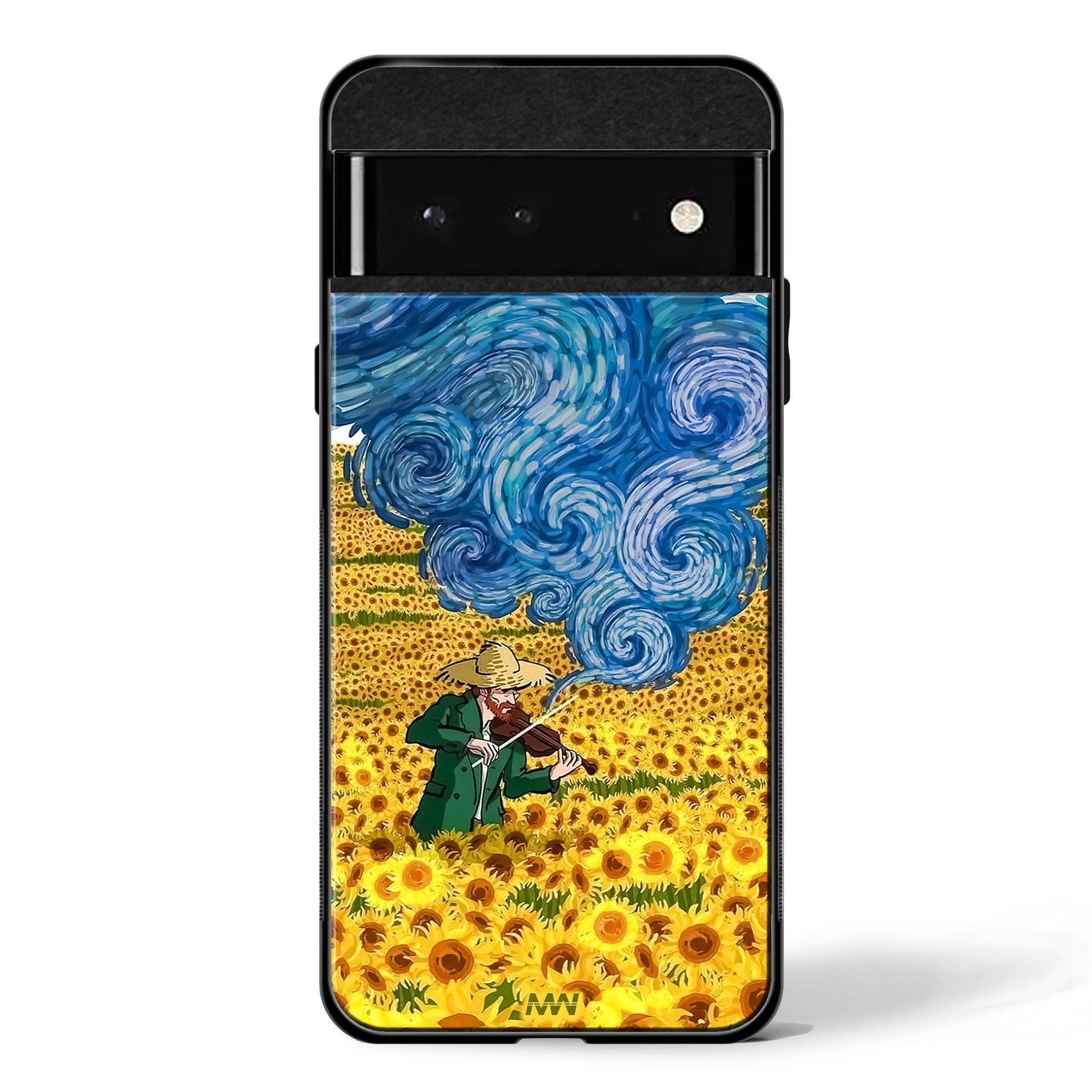Van Gogh Blossom Art Google Pixel Glass Phone Case