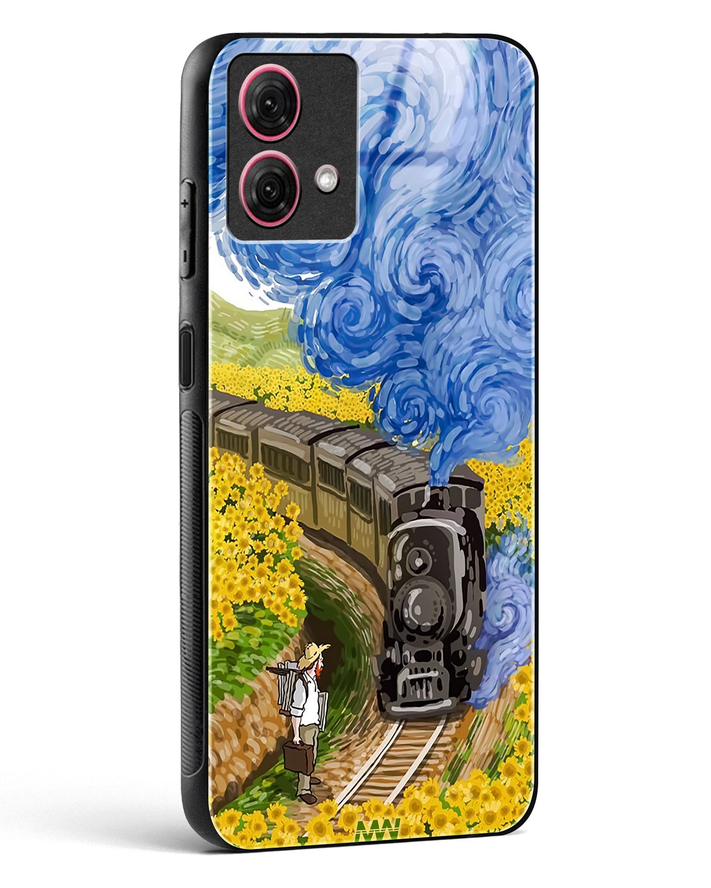 Van Gogh Bon Voyage Glass Phone Case-Moto G84 5G