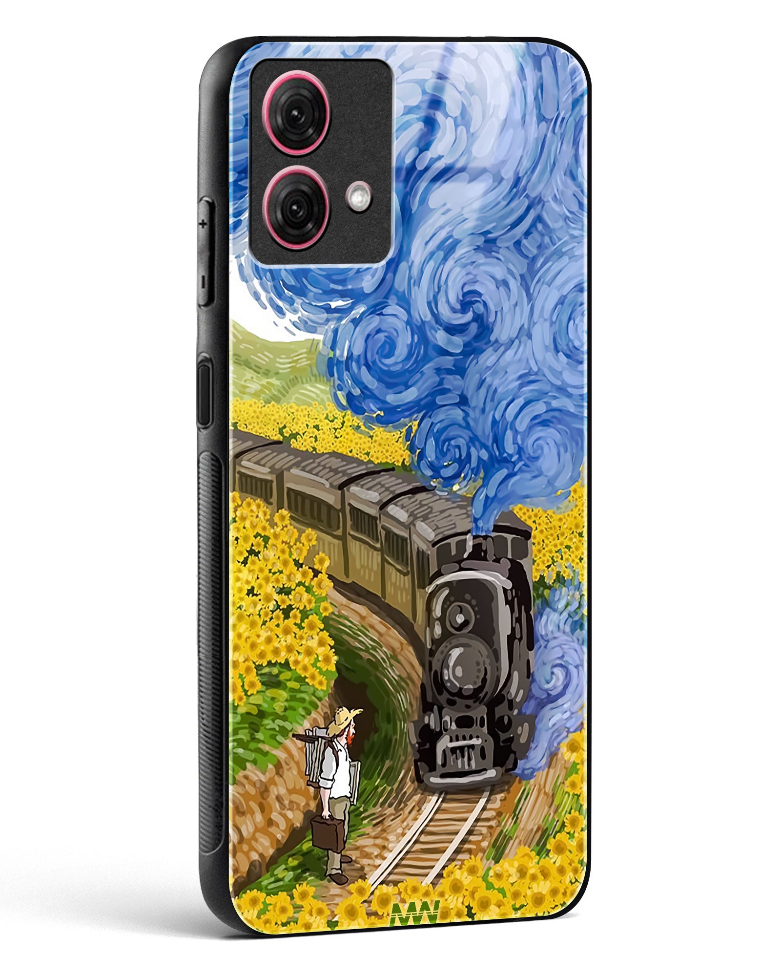 Van Gogh Bon Voyage Glass Phone Case-Moto G84 5G