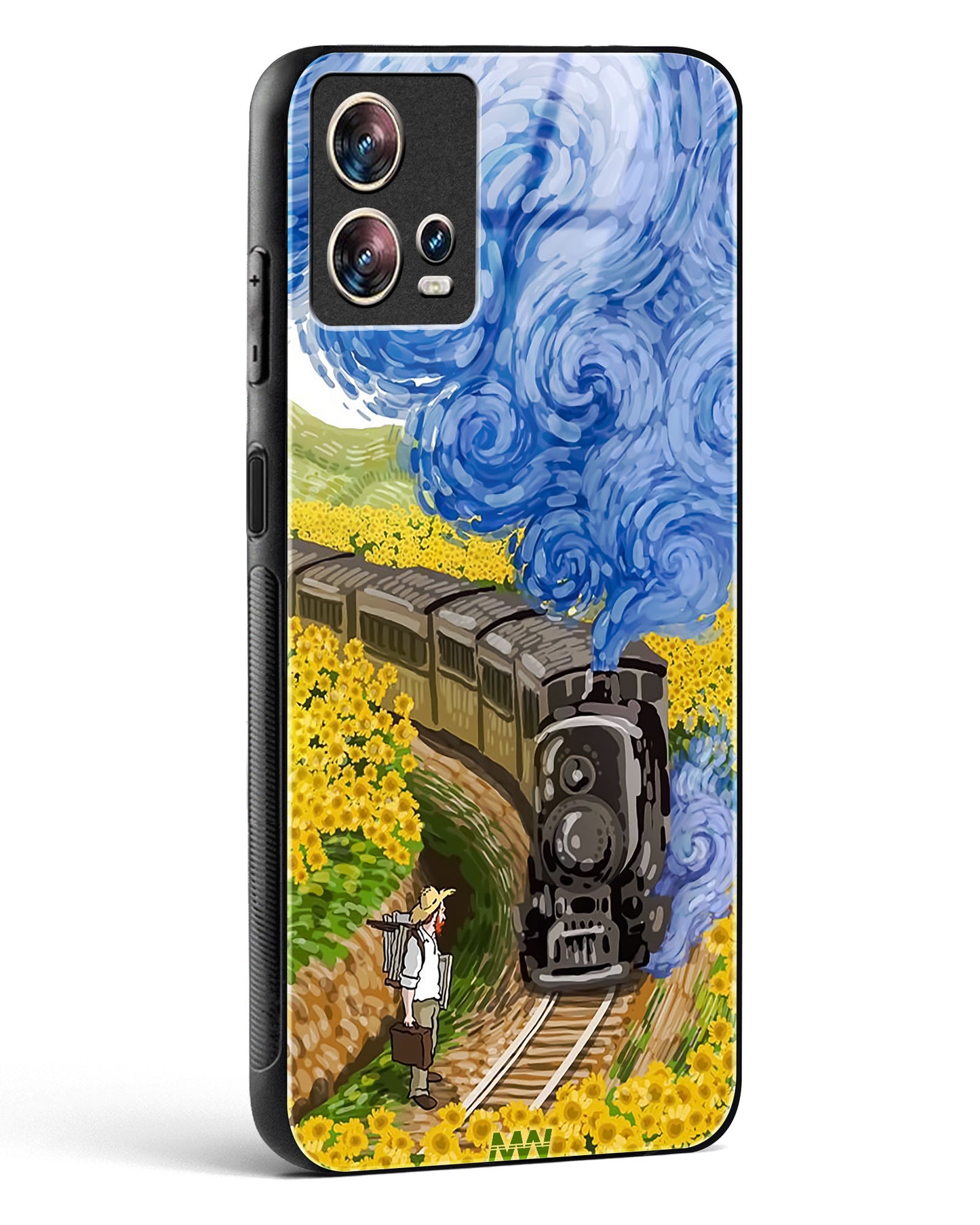 Van Gogh Bon Voyage Glass Phone Case-Motorola Edge 30 Fusion