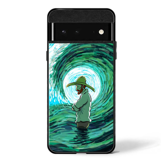 Van Gogh Wave Google Pixel Glass Phone Case