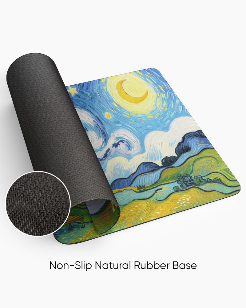 Van Gogh’s Garden Dreams Deskmat