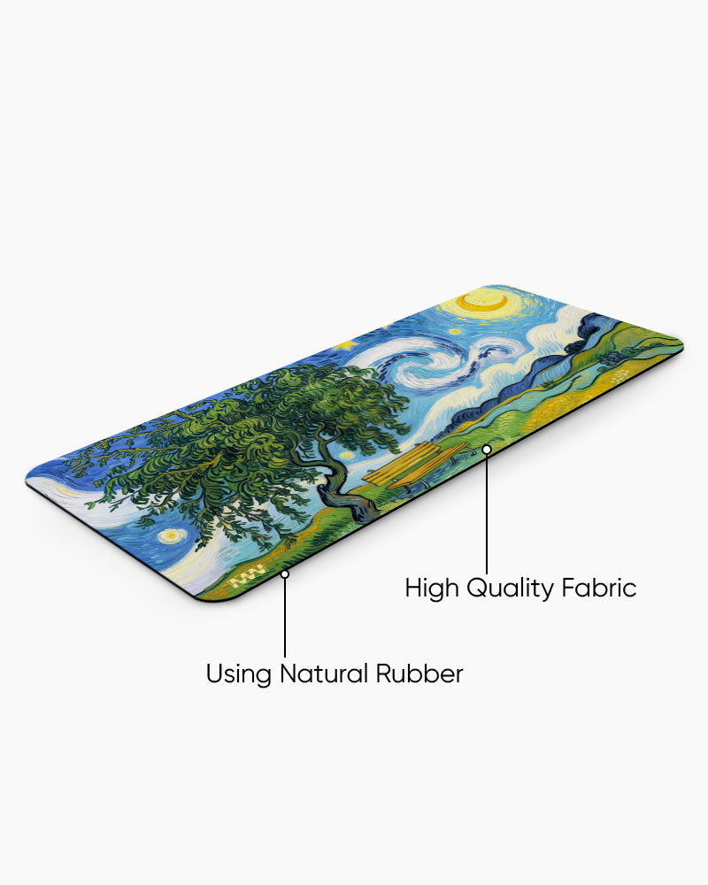 Van Gogh’s Garden Dreams Deskmat