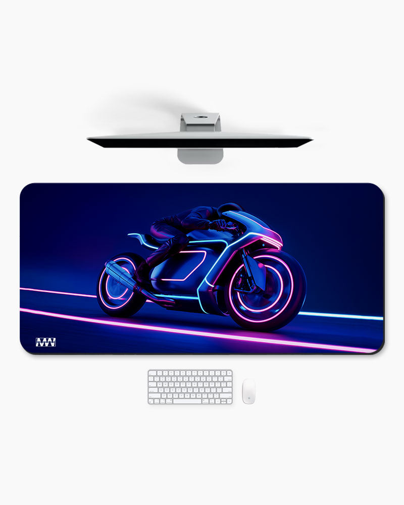 Velocity Vortex Futuristic Moto Deskmat