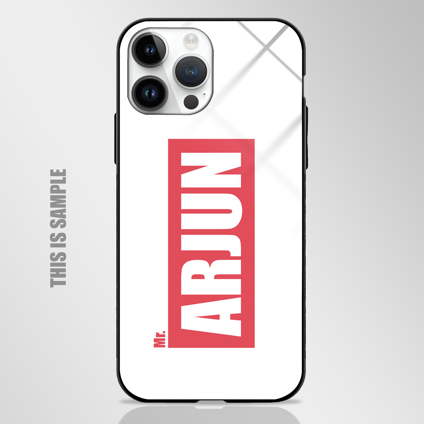 Vibes Collection Stylish GLASS CASE - - MW Stuffs -
