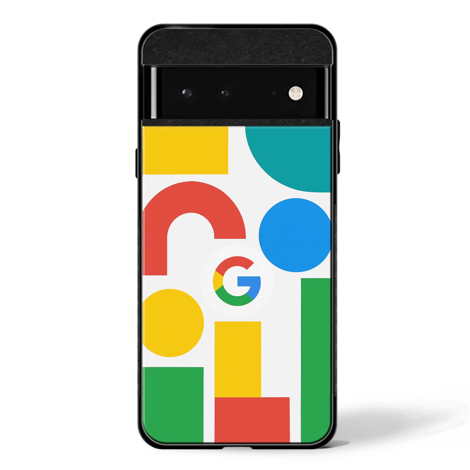 Vibrant Geometric Google Pixel Glass Phone Case