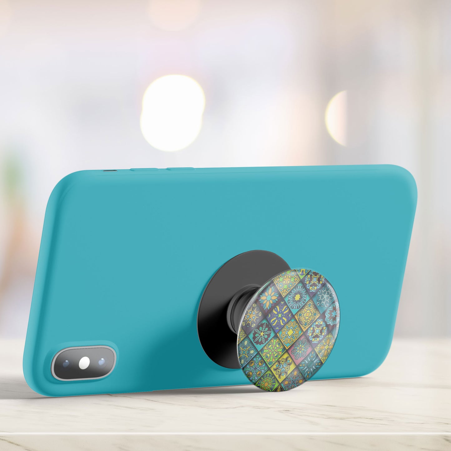 Vibrant Kaleidoscope Gloss Pop Holder