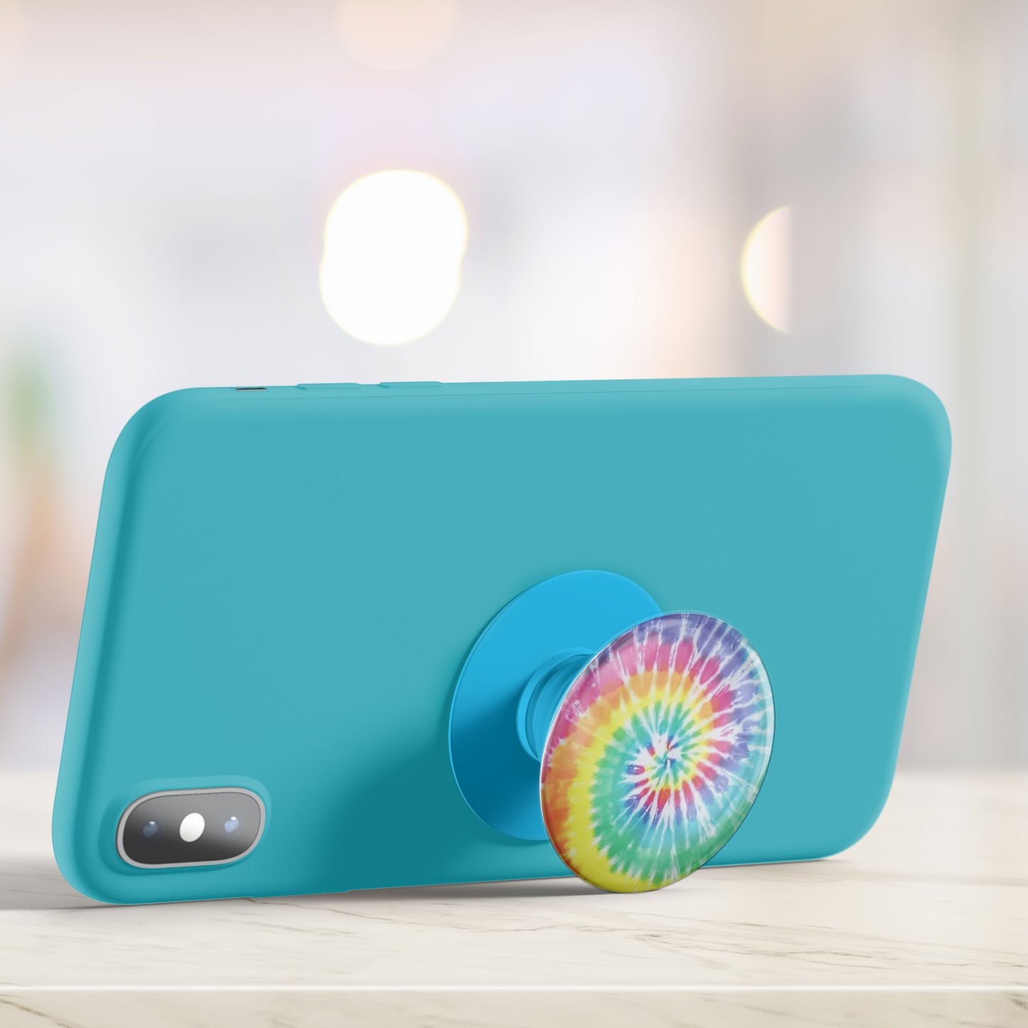 Vibrant Tie Dye Gloss Pop Holder