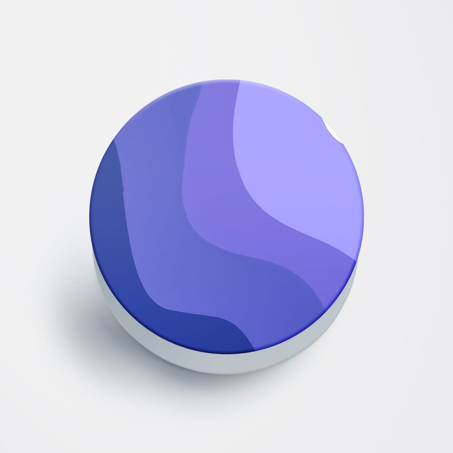 Violet Waves Flat Pop Holder
