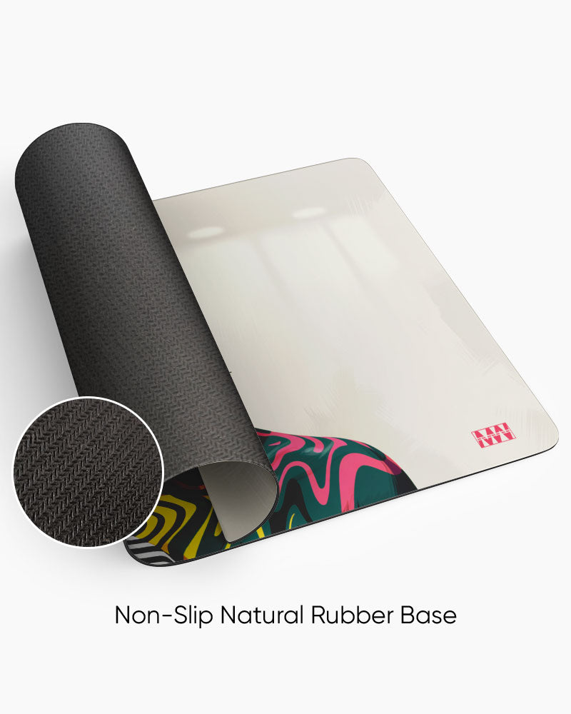 Visual Riot Structured by Instinct Deskmat