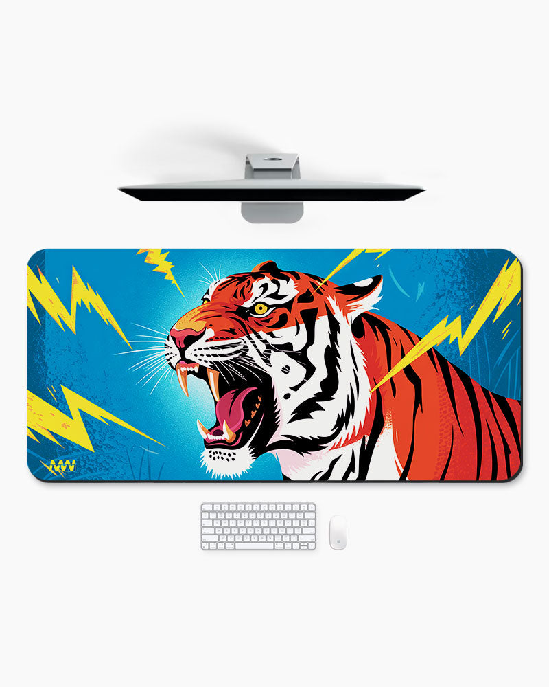 Voltage Roar Thunder in the Jungle DeskMat