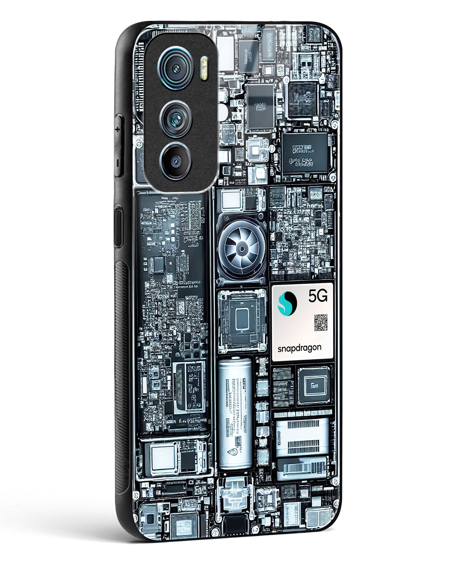 X-ray Vision Cyber Glass Phone Case-Motorola Edge 30