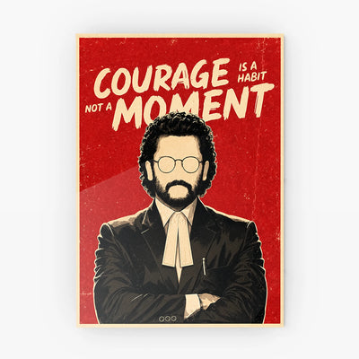 Justice Themed Metal-Poster | Jai Bhim Inspired Wall Decor