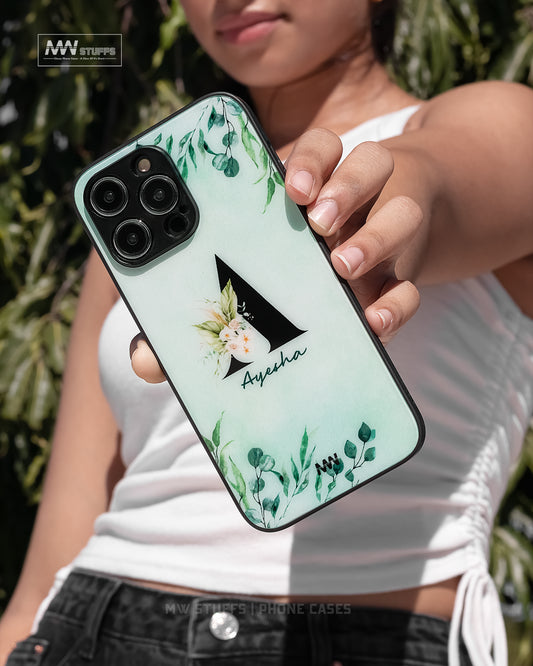 CUSTOM NAME FLORAL CASES -  - MW Stuffs - 