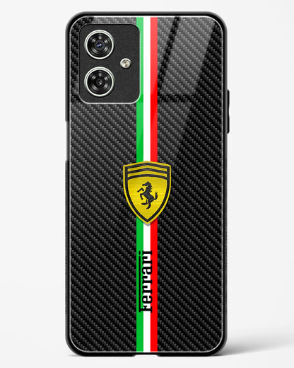 4D Cool Racing Logo Glass Phone Case-Moto G64 5G