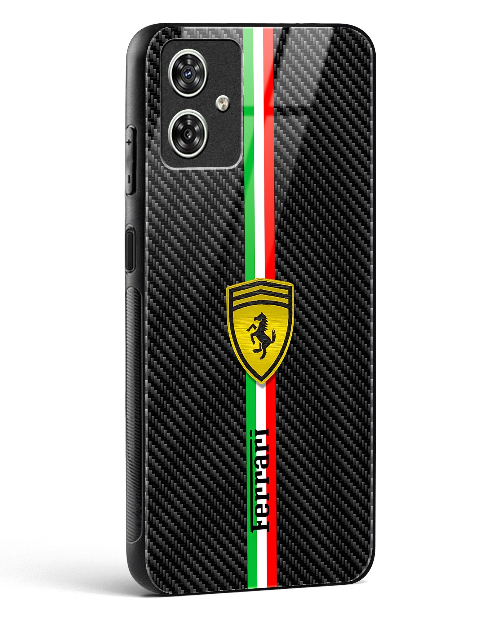 4D Cool Racing Logo Glass Phone Case-Moto G64 5G