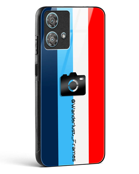 4D Photography Logo Glass Phone Case-Motorola Edge 40 Neo