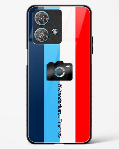 4D Photography Logo Glass Phone Case-Motorola Edge 40 Neo
