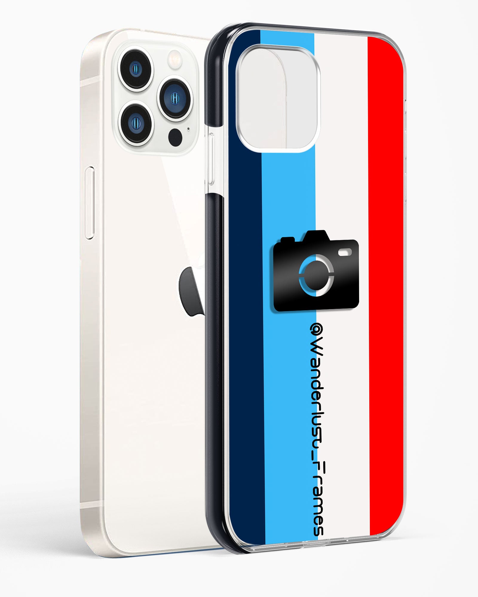 4D Photography  Logo Stripes Impact Drop Protection Case