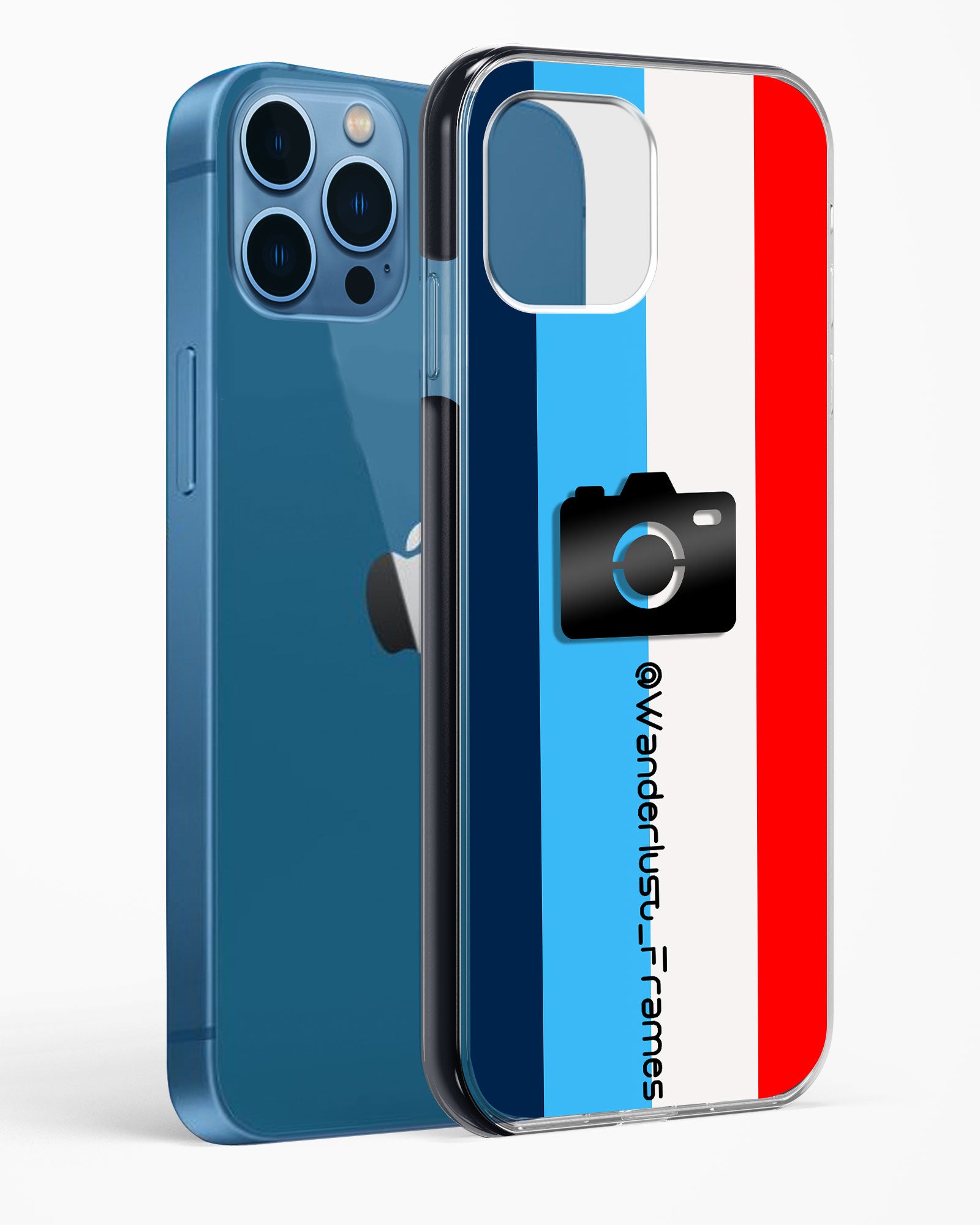 4D Photography  Logo Stripes Impact Drop Protection Case