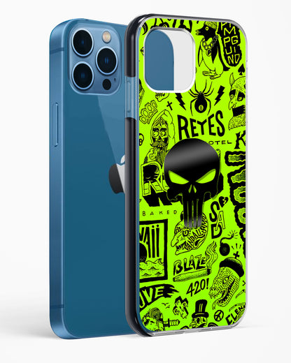 4D Skull Logo Graffiti Impact Drop Protection Case