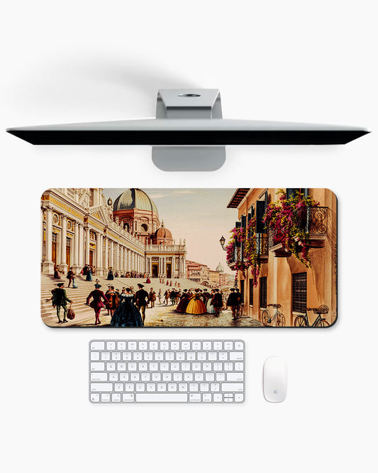 A Walk in the Past Deskmat