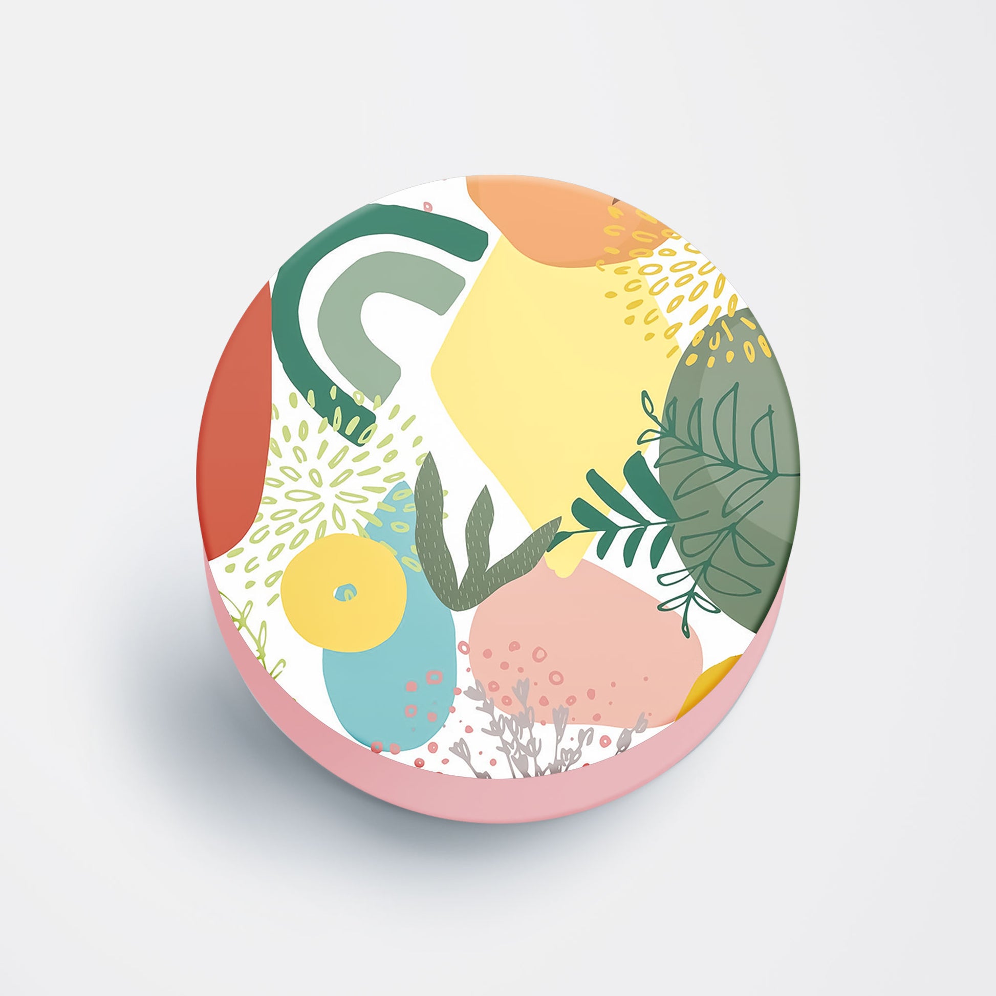 Abstract Boho Flat Pop Holder
