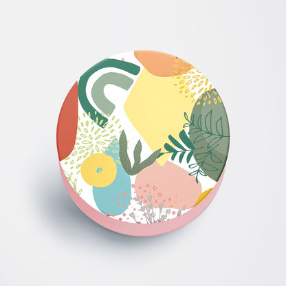 Abstract Boho Flat Pop Holder