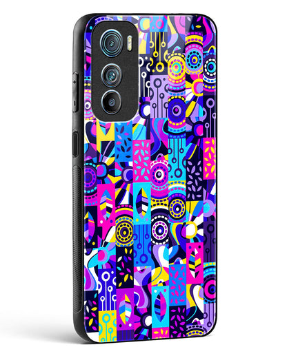 Abstract Fusion Colorful Glass Phone Case-Motorola Edge 30