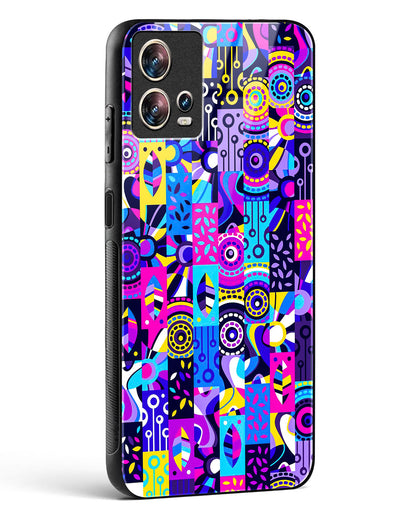 Abstract Fusion Colorful Glass Phone Case-Motorola Edge 30 Fusion