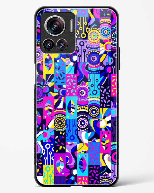 Abstract Fusion Colorful Glass Phone Case-Motorola Edge 30 Ultra