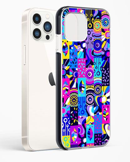 Abstract Fusion Colorful Impact Drop Protection Case