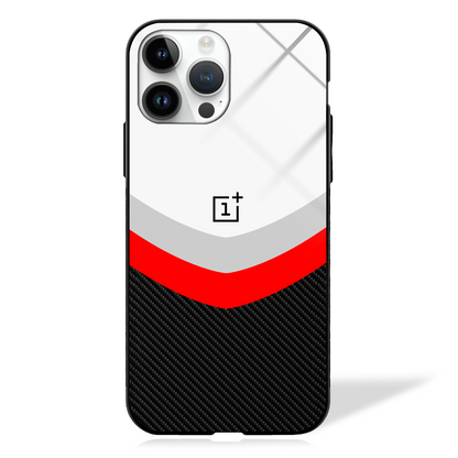 Abstract Carbon Fiber Pattern Glass Case (Customisable for all models) -  - MW Stuffs - 