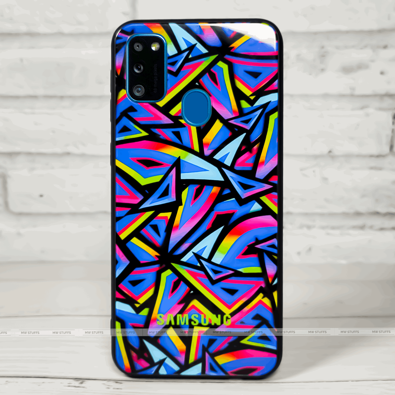 Abstract Pattern Glass Case -  - MW Stuffs - 