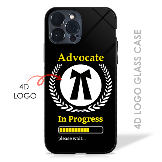 Advocate in Progress - 4D Logo Glass Case