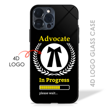 Your Dream Profession in Progress - 4D Logo Glass Case (20+ Professions)