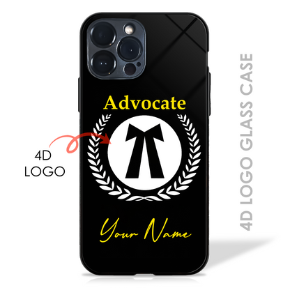 Your Name Dream Profession - 4D Logo Glass Case (20+ Professions)