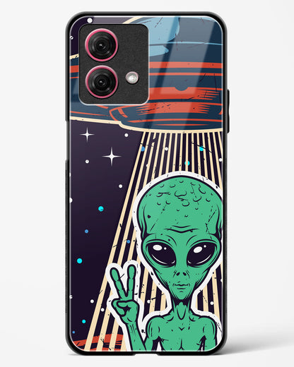 Alien Peace Glass Phone Case-Moto G84 5G