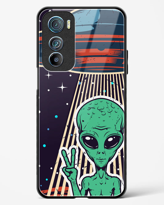 Alien Peace Glass Phone Case-Motorola Edge 30