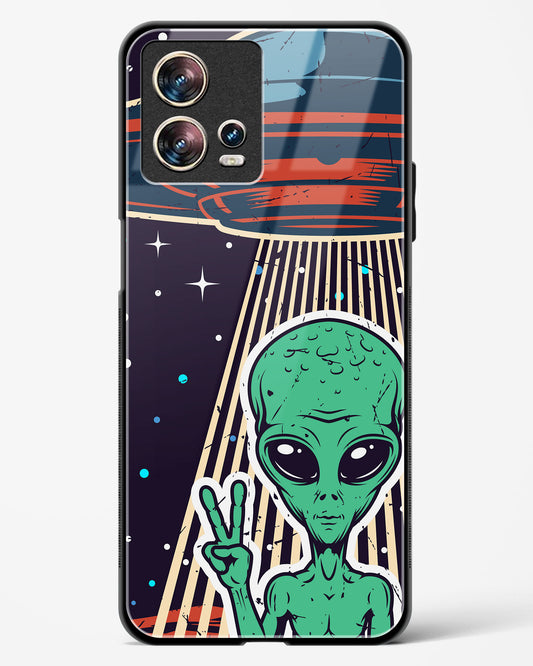 Alien Peace Glass Phone Case-Motorola Edge 30 Fusion