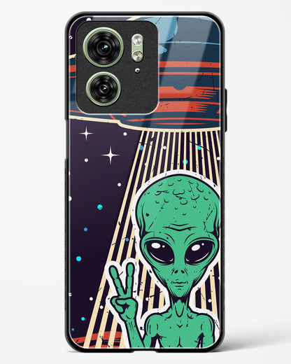 Alien Peace Glass Phone Case-Motorola Edge 40