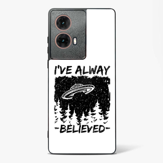 Alien Quoted Glass Phone Case-Moto G85 5G