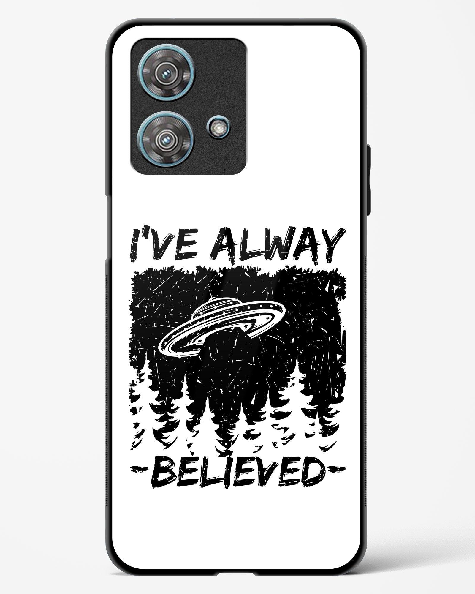 Alien Quoted Glass Phone Case-Motorola Edge 40 Neo