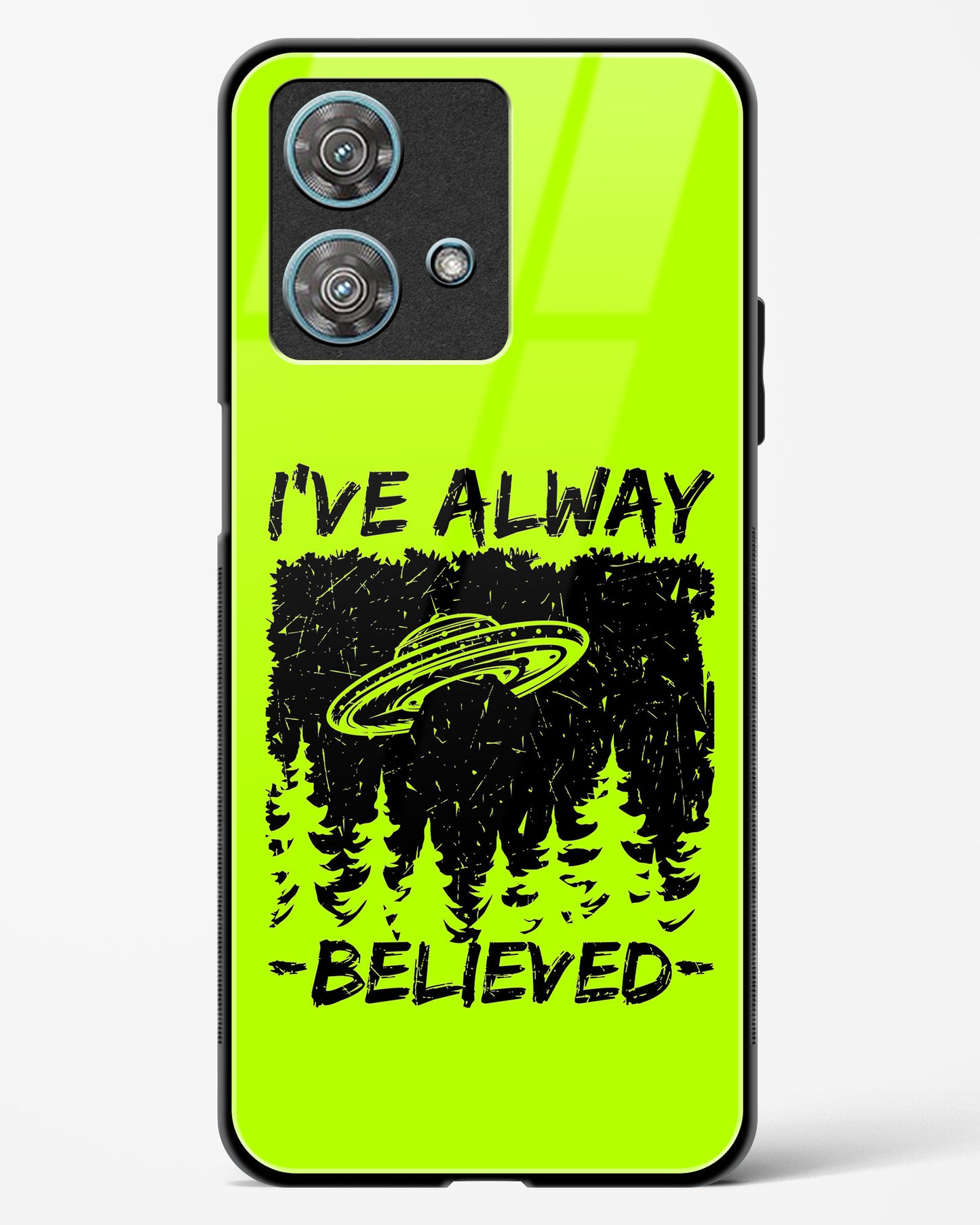 Alien Quoted Glass Phone Case-Motorola Edge 40 Neo