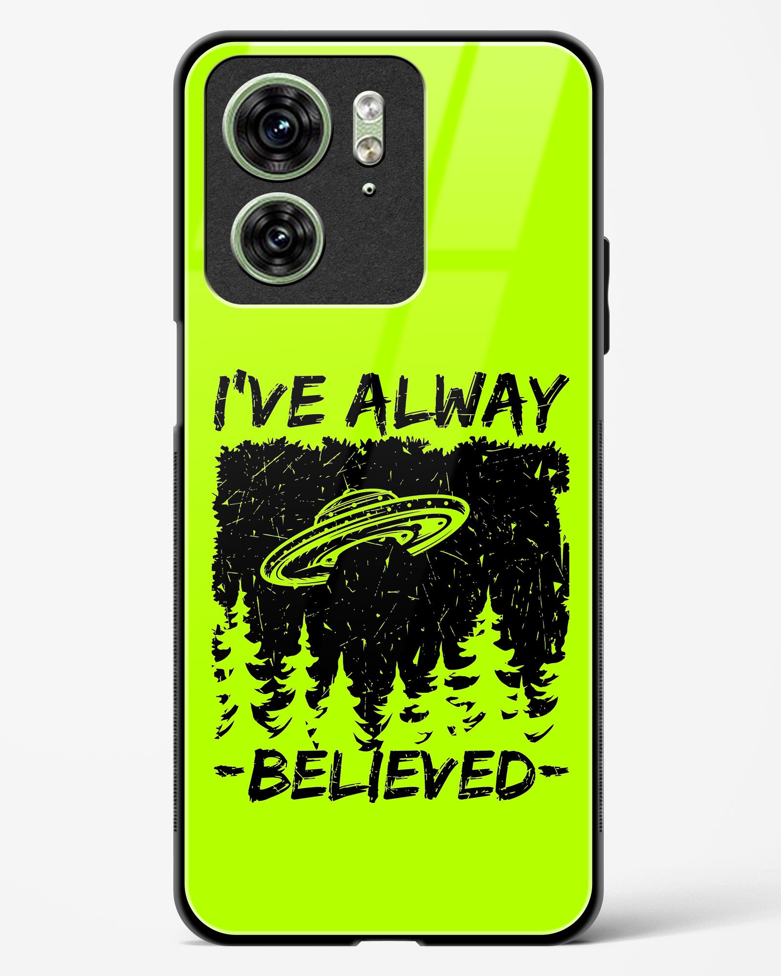 Alien Quoted Glass Phone Case-Motorola Edge 40
