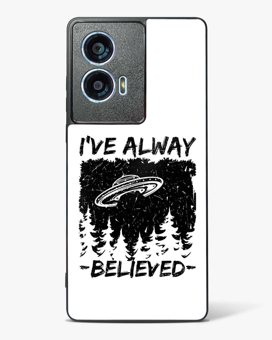 Alien Quoted Glass Phone Case-Motorola Edge 50 Fusion
