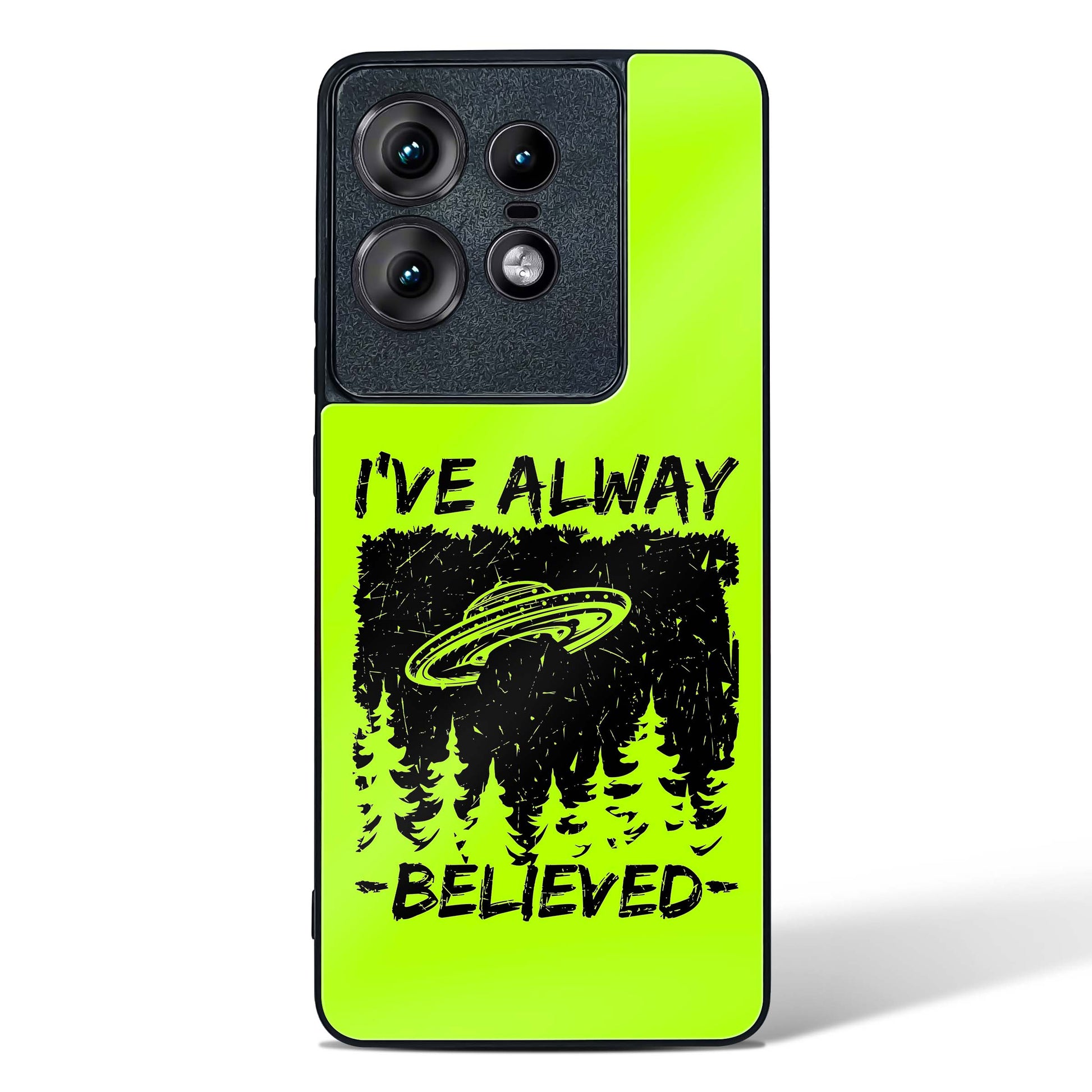 Alien Quoted Glass Phone Case-Motorola Edge 50 Pro